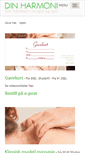 Mobile Screenshot of dinharmoni.no